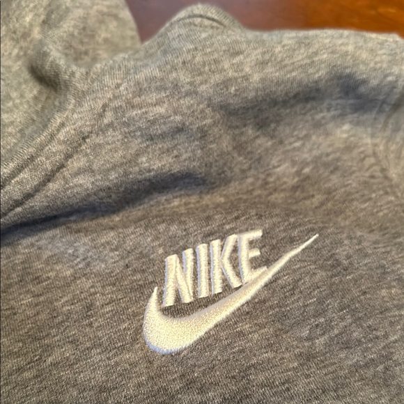 Nike Gray Hoodie Like New - Picture 2 of 4